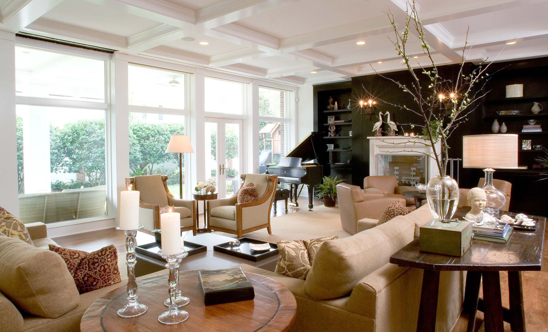 Tampa Interior Design Traditional Living Room